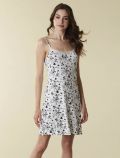 Camicia da notte con spalline Lovable - bianco nero - 0
