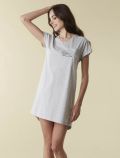 Camicia da notte manica corta Lovable - grigio melange - 0