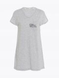 Camicia da notte manica corta Lovable - grigio melange - 1