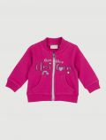 Maglia in felpa aperta Chicco - fuxia - 0