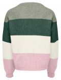 Pullover manica lunga Only - verde grigio - 1