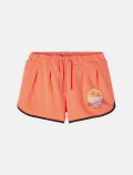 Pantalone corto sportivo Name It - peach - 0