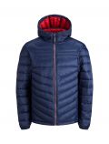 Giubbino imbottito Jack & Jones - navy - 5