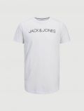 T-shirt manica corta Jack & Jones - white - 0