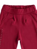 Pantalone in felpa I Do - bordeaux - 1