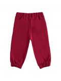 Pantalone in felpa I Do - bordeaux - 3