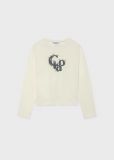T-shirt Mayoral - panna - 1