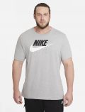 T-shirt manica corta sportiva Nike - grey - 5
