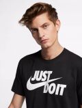 T-shirt manica corta sportiva Nike - nero - 1