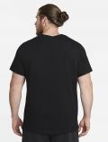 T-shirt manica corta sportiva Nike - nero bianco - 5