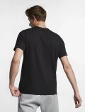 T-shirt manica corta sportiva Nike - nero bianco - 6