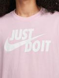 T-shirt manica corta sportiva Nike - rosa chiaro - 1