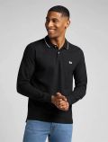 Polo manica lunga Lee - black - 0