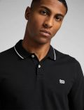 Polo manica lunga Lee - black - 3