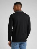 Polo manica lunga Lee - black - 4