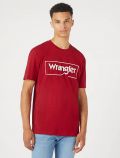 T-shirt manica corta Wrangler - red - 0
