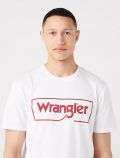 T-shirt manica corta Wrangler - white - 1