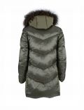 Cappotto imbottito Yes Zee - verde militare - 4