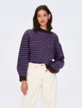 Pullover manica lunga Jdy - cioccolata - 0