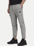 Pantalone lungo sportivo Adidas - grey - 0