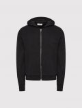 Maglia in felpa aperta Trussardi - nero - 4