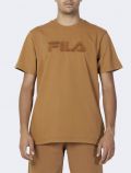 T-shirt manica corta sportiva Fila - marrone - 0