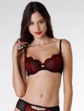 Reggiseno Lovable - nero rosso - 0