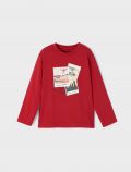 T-shirt manica lunga Mayoral - rosso - 1