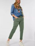 Pantalone casual Street One - green - 1