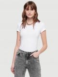 T-shirt manica corta Only - white - 2