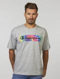 T-shirt manica corta sportiva Champion - grigio - 0