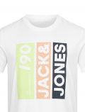 T-shirt manica corta Jack & Jones - bianco - 2