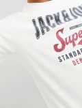 T-shirt manica corta Jack & Jones - cloud dancer - 4
