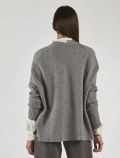 Cardigan Knit - grigio - 3