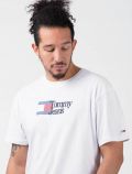 T-shirt manica corta Tommy Jeans - white - 1