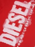 T-shirt manica corta Diesel - rosso - 1