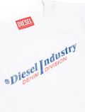 T-shirt manica corta Diesel - bianco - 1