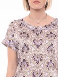 Camicia manica corta Emme - lilla - 1