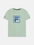 T-shirt manica corta sportiva Fila - verde chiaro - 0