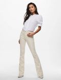 Pantalone jeans Only - ecru - 2