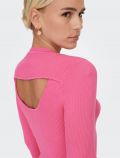 Maglia manica lunga Only - rosa - 1