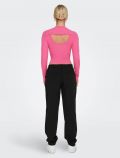 Maglia manica lunga Only - rosa - 3