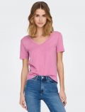 T-shirt manica corta Jdy - fucsia - 0