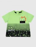 T-shirt manica corta Chicco - verde chiaro - 0