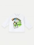 T-shirt manica lunga Chicco - bianco - 0