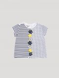 T-shirt manica corta Chicco - bianco - 0