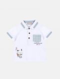 Polo manica corta Chicco - bianco - 0