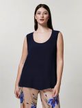 Top curvy Persona - blu marine - 0