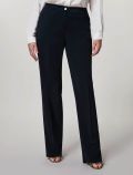 Pantalone curvy Persona - blu navy - 0