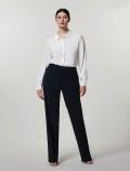 Pantalone curvy Persona - blu navy - 1